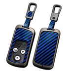 ontto Alaşım Araba Anahtarlık Kapak Fit Honda CRV Fit Mekik Kızarmış Freed Spike StepWGN RG1 Spada CRZ 2/3 Düğmeler Anahtarlık Anahtar kılıfı Akıllı Anahtar Kabuk Tutucu Çanta keychian Koruyucu