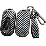 ontto Anahtar kılıfı araba anahtarı kılıfı Mercedes Benz C S sınıfı W223 W206 EQS 450 500 580 E53 AMG S350L S500L 2021-2023 3 tuşlu PVC metal koruyucu kılıf anahtarlık aksesuar-B gümüş