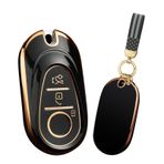 ontto Anahtar kılıfı araç anahtarı kılıfı gövde TPU koruyucu kılıf kase kılıfı Mercedes E C S sınıfı 300E GLE GLC 300 EQE53 AMG EQS 450 500 580 C260 W223 anahtar kutusu 3 Tuş-B siyah
