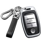 ontto Araba anahtarı kılıfı anahtar kılıfı Kia Sportage Cerato Optima K2 K3 K4 K5 Rio Picanto Soul Sorento Sedona için uygun koruyucu kılıf anahtarlık anahtar kılıfı araba aksesuarı gümüş siyah