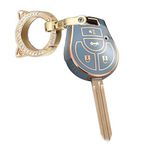 ontto Araba anahtarı kılıfı Nissan Mart Qashqai için Fit Sunny Sylphy Tiida X-Trail Juke Rogue Sentra Titan Akıllı Anahtar kılıfı TPU Anahtar Kabuk Anahtarlık Anahtarlık Aksesuarları Koruyucu 4 düğme,