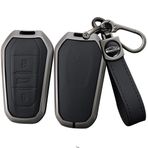ontto Araba Anahtarı Koruyucu Kılıf Kılıf Peugeot 3008 5008 208 308 508 307 Citroen C1 C3 C4 C5 Picasso DS3 Kaktüs Çinko Alaşım Deri Anahtar Kılıfı Anahtarlık Aksesuar 3 Tuşlu A Siyah