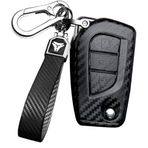 ontto Araba anahtarlık kapağı Toyota Yaris Aygo Avensis Hilux Highlander Spor Taç Camry Collara Reiz Scion iQ Flip anahtar kılıfı Plastik Anahtar Kabuk Tutucu anahtarlık anahtarlık Aksesuarları 3