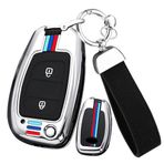 ontto Çinko alaşım araba anahtarlık kapak durumda Fit Hyundai Creta I40 I20 IX25 IX35 IX45 I10 I30 HB20 Santa Fe Tucson Accent 2021 Flip Key Shell anahtarlık tutucu çanta anahtarlık aksesuarları 2
