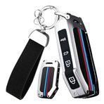 ontto Çinko alaşım Araba anahtarlık kapak durumda Fit Kia Ceed CD Sportage GT Sorento 4 Stinger R K5 NIRO Soul Forte Optima Seltos Rio anahtarlık Anahtar Kabuk Tutucu anahtarlık Aksesuarları 4 düğme C
