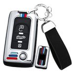 ontto Çinko alaşım Araba anahtarlık kapak kılıf Fit Citroen C2 C3 C4 C5 C6 C8 Peugeot 107 207 307 307S 308 407 607 anahtarlık Katlanır Anahtar Kabuk Tutucu çanta anahtarlık koruyucu Aksesuarları 3