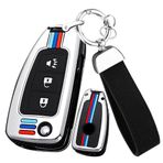 ontto Çinko alaşım Araba anahtarlık kapak kılıf Nissan Qashqai J11 X-trail Trail Murano MAXIMA ALTIMA Juke Micra Tiida Pulsar anahtarlık Flip Key Shell Tutucu çanta anahtarlık Aksesuarları 3 düğme