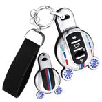 ontto Çinko Alaşımlı Araba Anahtarlık Kapak kılıfı BMW Mini Cooper F55 Clubman F54 Hatch F56 Cabrio F57 Countryman Cooper S F60 Anahtarlık Silikon Anahtar Kabuk Tutucu Çanta Anahtarlık Aksesuarları 4