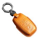 ontto Deri araba anahtarı kılıfı anahtar kılıfı anahtar kılıfı anahtar kılıfı KIA Rio Rio5 Sportage Ceed Cerato K3 KX3 K4 K5 Sorento Optima Picanto anahtarlık aksesuar 3 tuşlu kahverengi