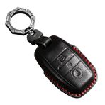 ontto Deri araba anahtarı kılıfı anahtar kılıfı anahtar kılıfı anahtar kılıfı KIA Sportage Cerato Optima K2 K3 K4 K5 RIO Picanto Soul Sorento Sedona anahtarlık aksesuarı 3 tuşlu siyah