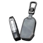 ontto Flip çinko alaşım araba anahtarı durumda kapak fit Kia Forte K3 Cerato Soul Optima K5 Sorento Seltos Ceed 2019-2022 akıllı anahtar tutucu kılıf kabuk anahtarlık anahtarlık aksesuarları, C-gri,