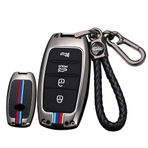 ontto Metal araba anahtarlık kapak anahtar durumda Fit Kia Ceed Rio Rio5 Sportage R K3 KX3 K4 K5 Ceed Sorento Cerato Optima anahtarlık anahtar kabuk tutucu çanta anahtarlık koruyucu aksesuarları 4