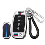 ontto Metal araba anahtarlık kapak anahtar durumda Fit Kia RIO 3 QL K2 K3 K4 K5 Sportage 4 Picanto Optima Soul Ceed Stinger Cerato anahtarlık Flip anahtar kabuk tutucu çanta anahtarlık aksesuarları 4