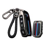ontto Metal araba anahtarlık kapak anahtar kılıfı Kia Sportage Ceed Sorento Stinger GT Cerato Forte KX3 K5 2017-2020 anahtarlık Flip Key Shell Tutucu çanta anahtarlık Aksesuarları 4 düğme Siyah