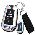 ontto Metal Araba anahtarlık kapak kılıf Fit Peugeot 208 3008 308 508 408 2008 307 4008 Citroen C4 C3 C6 CACTUS C8 anahtarlık Akıllı Flip Anahtar Kabuk Tutucu çanta anahtarlık koruyucu Aksesuarları