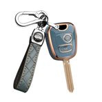 ontto TPU Araba Anahtarlık Kapağı Fit Peugeot 106 107 206 207 306 307 406 407 Citroen C1 C4 C2 C3 Berlingo Anahtarlık Anahtarlık Tutucu Çanta Anahtarlık Koruyucu Aksesuarlar 2 Düğmeler Gri A