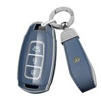 ontto TPU Araba Anahtarlık Kapağı Hyundai i30 Azera ix35 Elantra Accent Santa Fe IG Grandeur Anahtar kılıfı 3 Düğmeli Akıllı Anahtar Kabuk Tutucu Çanta Anahtarlık Anahtarlık Dekoratif Aksesuarlar