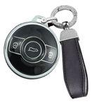ontto TPU araba anahtarlık kapak Fit Mercedes Benz akıllı Fortwo 1 Brabus 1 2022 2023 anahtar kılıfı kabuk tutucu çanta anahtarlık anahtarlık koruyucu dekorasyon aksesuarları siyah A