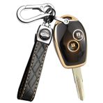 ontto TPU araba anahtarlık kapak Fit Renault Megane Duster Modus Espace Laguna Logan DACIA Sandero Fluence Clio Kango anahtarlık anahtarlık çanta anahtarlık koruyucu aksesuarları 2 düğme siyah B