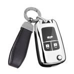 ontto TPU Fold Araba anahtarlık kapak Fit Opel Vauxhall Buick Astra Insignia Vectra Chevrolet Cruze Aveo Spark Captiva Mokka Anahtar durumda anahtarlık Anahtar Kabuk Anahtar Tutucu Aksesuarları
