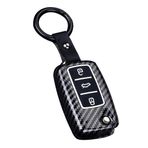 ontto VW Polo Golf Passat Beetle Caddy T5 Up EOS Tiguan Passt, Skoda Octavia A5 için Araç Akıllı Anahtarlık Kılıfı, Plastik Kapaklı Anahtar Kılıfı, Kabuk Tutucu, Anahtarlık, Koruyucu Aksesuarlar,