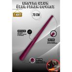 Onur 1 Adet - 70 cm Metal Ayakkabı Çekeceği | Döküm Metal Asılabilir Çekecek Kerata Uzun - Pembe