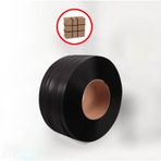ONUR AMBALAJ 12MM SİYAH OTOMATİK MAKİNA ÇEMBERİ 3000 METRE