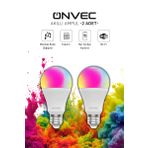 Onvec Wifi+Bluetooth Destekli 9W Rgb 2 Adet Akıllı Ampul Tuya