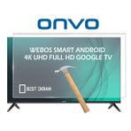 Onvo 24VL80F2HA Tv ekran Koruyucu - Onvo 24" inç 60 Ekran Uydu Alıcılı HD Ready WhaleOS LED TV