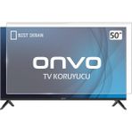 Onvo 50VQ80F2FA Tv Ekran Koruyucu - Onvo 50" Inc 127 Ekran QLED Kırılmaz 4K Koruyucu - 50 inç