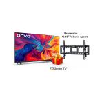 Onvo 55Vl90n4ua 55 İnç 4K Ultra Hd Google Tv Dreamstar 42-65 Tv Duvar Askı Aparatı Hediyeli Paket
