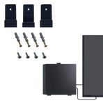 Onyehn PS4 Pro Konsolu için Duvara Montaj Tutucu (Karbon Lif) PS4 Aksesuarları için Televizyonun Arkasına Monte Edilebilir (PS4 PRO)