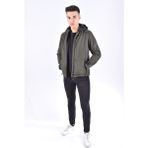 Onz 2117 Softjel Kapşonlu Mont/haki/s