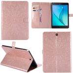 Ooboom® Samsung Galaxy Tab Case Sunflower desenli PU deri Flip Smart Cover Wallet with destek çubuğu Card Holder for Samsung Galaxy Tab Samsung Galaxy Tab A 9.7 802478