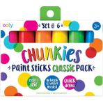 Ooly Ana Renkler Ooly Chunkies Pastel Boya 6’lı Klasik Renkler