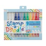 Ooly Stamp A Doodle Çift Uçlu 12 Keçeli Kalem