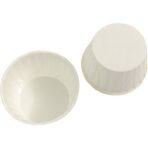 OoTdd Kek Kağıt Tepsisi Fırın Muffin Fincan Pişirme KALIBI-100 Parça (Yurt Dışından) - Beyaz - 26x8x8cm