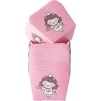 OoTdd Pişirme Kağıdı Şifon Bardakları Muffin Fincanları-50 Adet (Yurt Dışından) - Pembe - 18x6x6cm