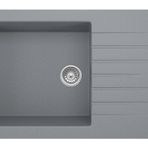 OPAL Um-45 Stone Grey Granit Eviye