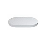 Opalin 60x100 Ahşap Sepet Beşik Yatağı Cotton Oval Beşik Yatağı