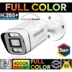 Opax -7005 5 Mp Ip (2880X1620) H.265+ 4 Warm Lıght Full Color 3.6 mm Metal Bullet Ip Camera