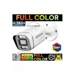 Opax -7005 5 Mp Ip (2880X1620) H.265+ 4 Warm Lıght Full Color 3.6 Mm Metal Bullet Ip Camera