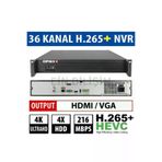 OPAX TYC7PBPMJN172785674474401 -C04L036 36 Kanal 4K 4 Hdd H.265+ Akıllı Premium Nvr Kayıt Cihazı