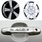 Opel Agila Kapı Kolu Jant Sticker Yapıştırma 8 Ad