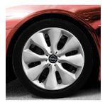 Opel Amblemli Gri 4'lü Takım 133 15 İnç Jant Kapağı