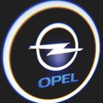 Opel Araçlar İçin Pilli Yapıştırmalı Kapı Altı Led Logo
