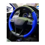 Opel Astra D-E Kasa Direksiyon Kılıfı İki Renkli Mavi Siyah