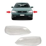Opel Astra G 1998-2004 Uyumlu Sağ + Sol Far Camı Takım 2 Adet 1216156 1216157
