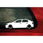 Opel Astra G Basık Kasa Sticker Kelebek Cam Yapıştırması