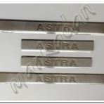 Opel Astra G Paslanmaz Çelik 1998-2009 4 Parça Kapı Eşiği
